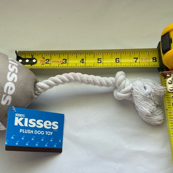 Dog Toys, set of three plushies.  Brand New with tags. Hershey/Reeses and Kiss. - Picture 7 of 11